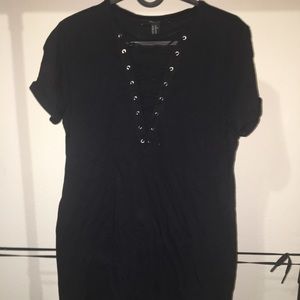 Black dress (a little above the knee)